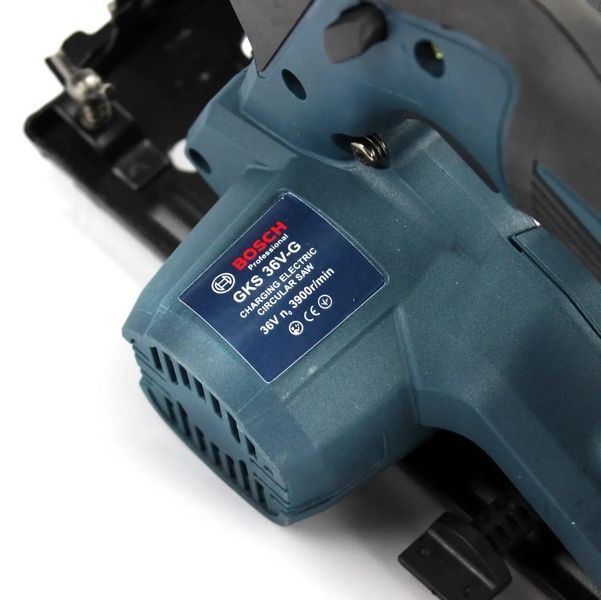 Аккумуляторная циркулярная пила Bosch GKS 36V-G (36V, 6Ah). Циркулярка Бош GKS 36V-G фото