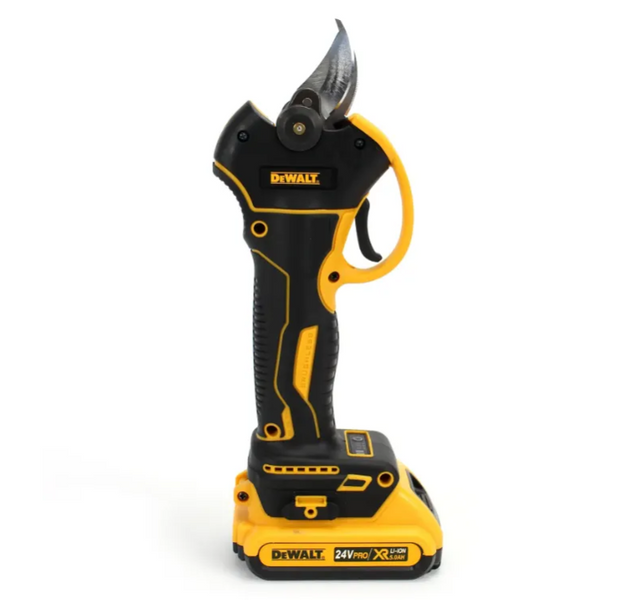 Акумуляторний секатор DeWalt DCMPP550P1 (24V, 5AH), АКБ секатор Девольт DeWalt DCMPP550P1  фото