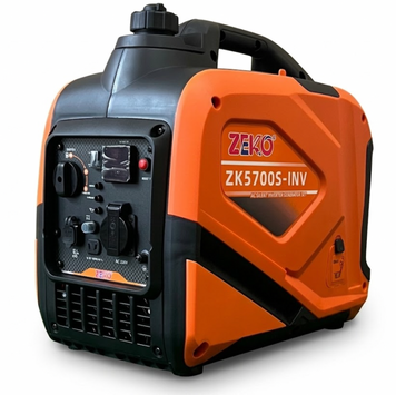 Інверторний генератор Zeko ZK5700S-INV 3.0 кВт, тихий бензиновий генератор Зєко ZK5700S (2.8-3.0 кВт) фото