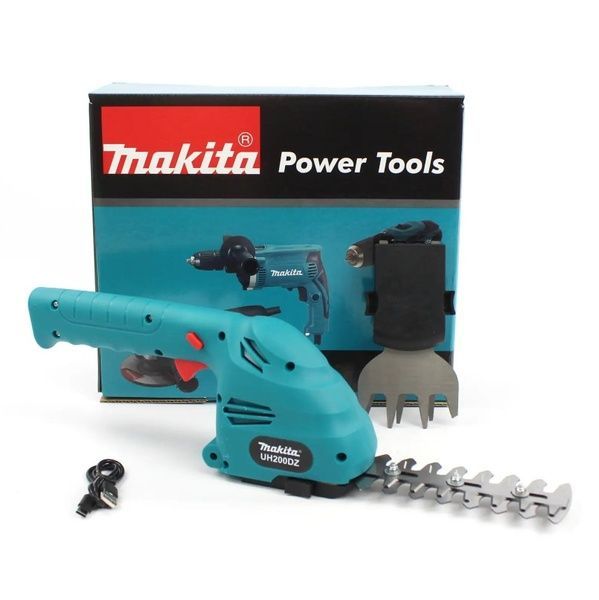 Акумуляторні ножиці-кущоріз Makita UH200DZ (12V), АКБ ножиці для трави та кущів Макіта UH200DZ фото