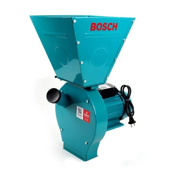 Зернодробарка Bosch BFS 4200 (4.2 кВт, 300 кг/год). Кормоподрібнювач Бош для зерна та качанів кукурудзи BFS 4200 фото