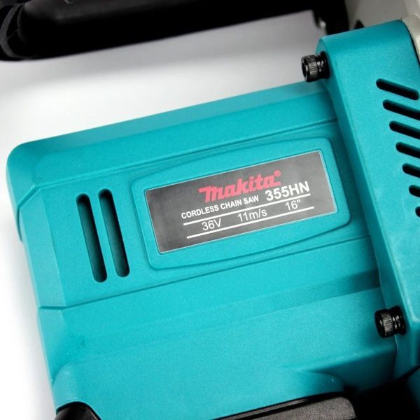 Аккумуляторная цепная пила Makita 355HN (36V, 6Ah). АКБ пила Макита / Шина 40см Makita 355HN фото