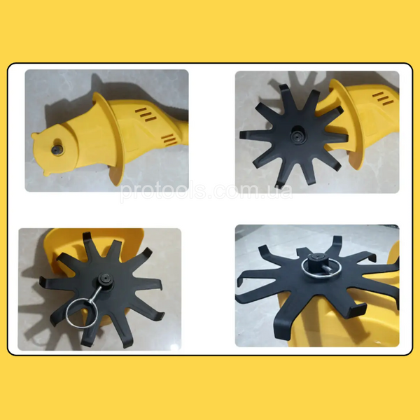 Акумуляторний культиватор DeWalt (48V, 9AH) Культиватор АКБ Деволт 3528 фото