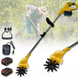 Акумуляторний культиватор DeWalt (48V, 9AH) Культиватор АКБ Деволт 3528 фото 1