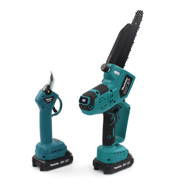 Акумуляторний набір 3в1 Makita 24V (Пила DUC190Z + Секатор DUP365 + садовий Степлер). АКБ набір Макіта 7534689 фото