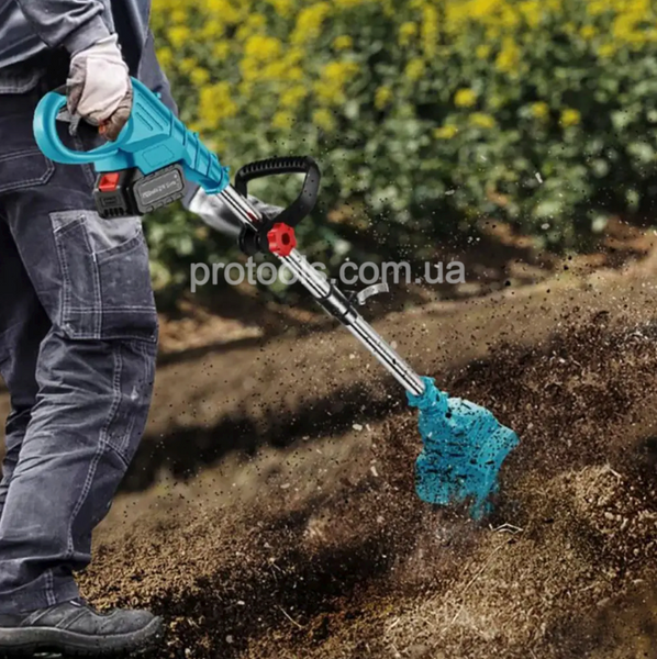Акумуляторний культиватор Makita (48V, 9AH) Культиватор АКБ Макіта 3530 фото