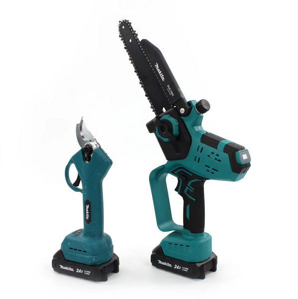Акумуляторний набір 3в1 Makita 24V (Пила DUC190Z + Секатор DUP365 + садовий Степлер). АКБ набір Макіта 7534689 фото