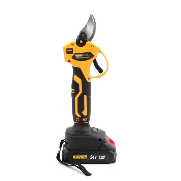 Аккумуляторный секатор DeWalt DCMPP540P1 (24V, 5AH), АКБ секатор Девольт DeWalt DCMPP540P1  фото