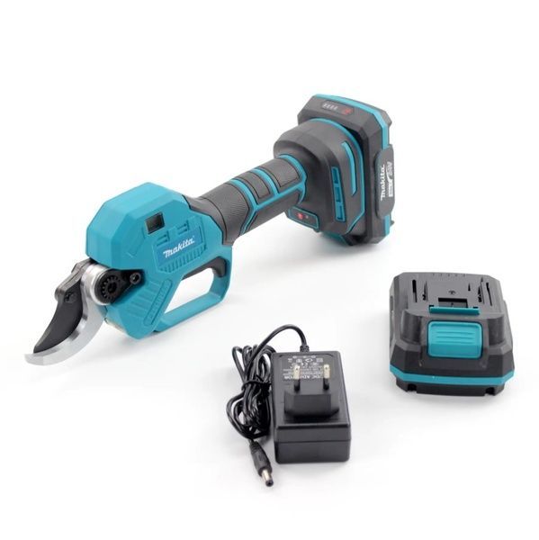 Аккумуляторный секатор Makita DUP400 (24V, 5AH, 40мм) с индикатором заряда и резов + подсветка DUP400 фото