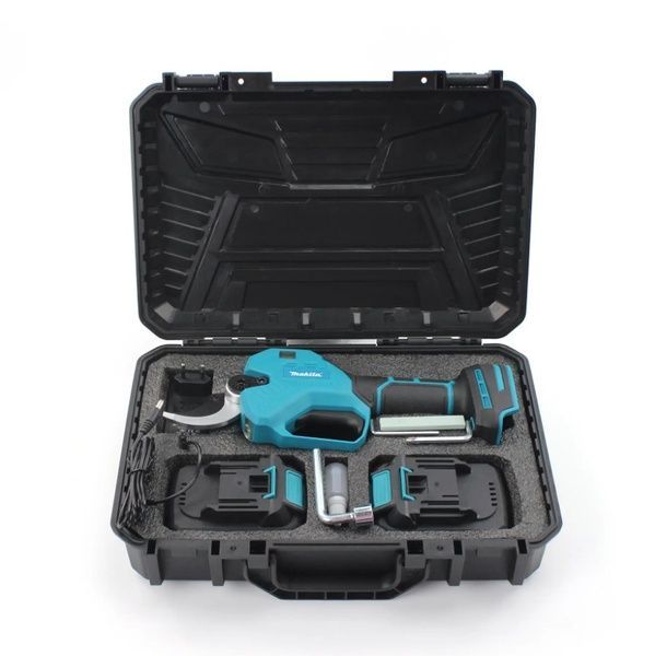 Аккумуляторный секатор Makita DUP400 (24V, 5AH, 40мм) с индикатором заряда и резов + подсветка DUP400 фото