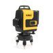 Аккумуляторный лазерный нивелир DeWalt CLE34031N 3D-4D уровень (3.7V, 5AH).АКБ уровень со штативом Деволт CLE34031N фото 11