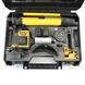 Аккумуляторный лазерный нивелир DeWalt CLE34031N 3D-4D уровень (3.7V, 5AH).АКБ уровень со штативом Деволт CLE34031N фото 5