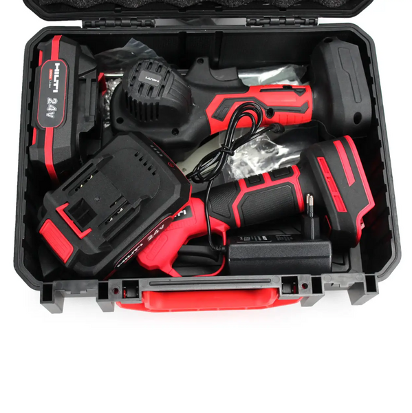 Набір 2в1 АКБ HILTI 24V (Пила SR 6-2-24 + Секатор SRW-24G) Набір 2в1 Хілті H35-6955 фото