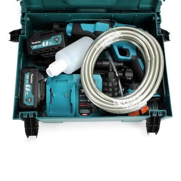 Аккумуляторная ручная мойка Makita DXR-911 (36V, 6Ah, 40bar), АКБ мойка Макита DXR-911 фото