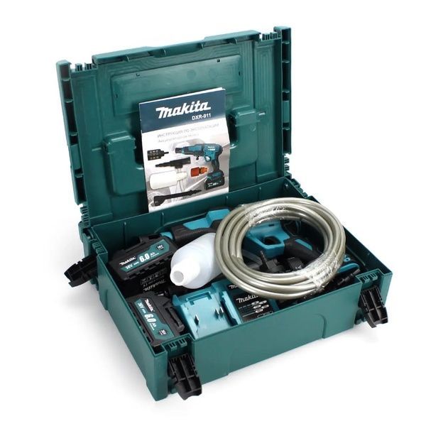 Аккумуляторная ручная мойка Makita DXR-911 (36V, 6Ah, 40bar), АКБ мойка Макита DXR-911 фото