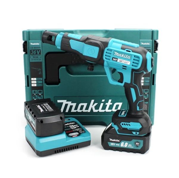 Аккумуляторная ручная мойка Makita DXR-911 (36V, 6Ah, 40bar), АКБ мойка Макита DXR-911 фото