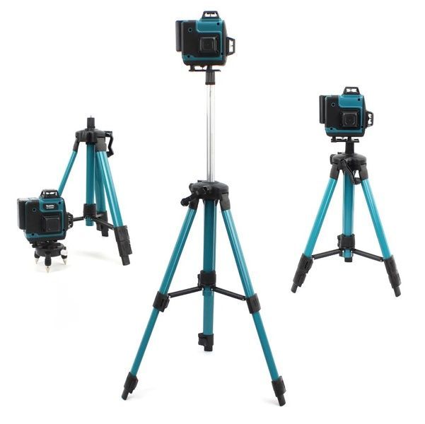 Акумуляторний лазерний нівелір Makita SK700GDZ 3D-4D рівень (3.7V, 5AH). АКБ рівень зі штативом Макіта SK700GDZ фото