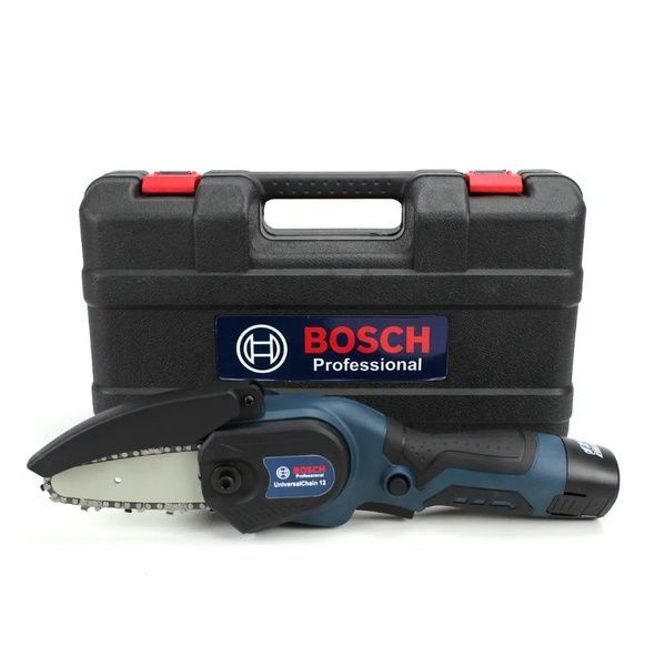 Аккумуляторная мини пила Bosch UniversalChain 12 (12V, 3AH) АКБ веткорез Бош Bosch UniversalChain 12V фото