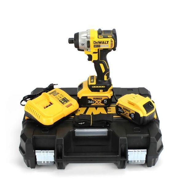Аккумуляторный безщеточный винтоверт DeWalt DCF887N (36V, 5AH) c регулятором. АКБ винтоверт Девольт DCF887N фото