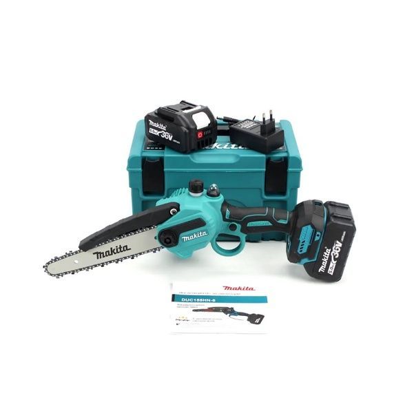 Акумуляторна міні-пила Makita DUC155HN-8 (36V, 5AH, шина 20 см) з автоматичним змащуванням ланцюга DUC155HN- 36V фото