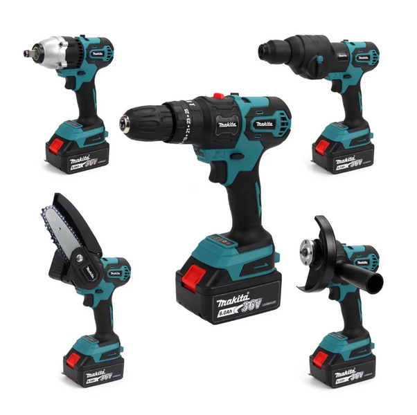 5в1 Шуруповерт Makita DF482DWE (36V, 6AH), АКБ набор 5в1 Макита Н01-004 фото