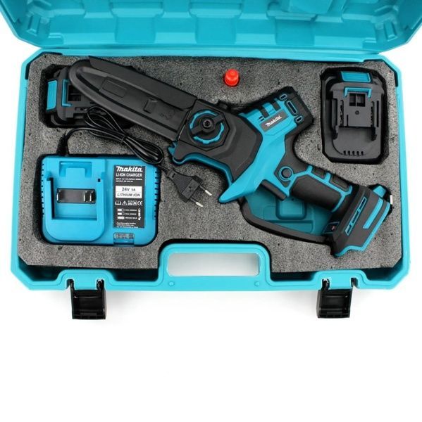 Акумуляторна міні-пила Makita DUC190HN (24V, 5Аh, шина 15 см) безщіткова. АКБ гілкоріз Макіта DUC190HN фото