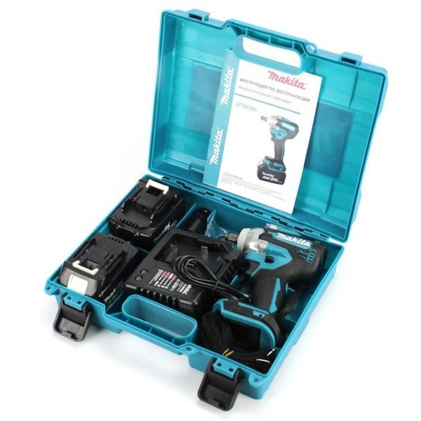Гайковерт Makita DTW301 (36V 6AH). Акумуляторний гайковерт Макіта, гвинтоверт макіта DTW301 фото