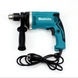 Ударный дрель MAKITA HP1630 (710 ВТ, 0-3200 ОБ./МИН.) с набором сверл, бит, камней. Ударная дрель МАКИТА Ш02-009 фото 4
