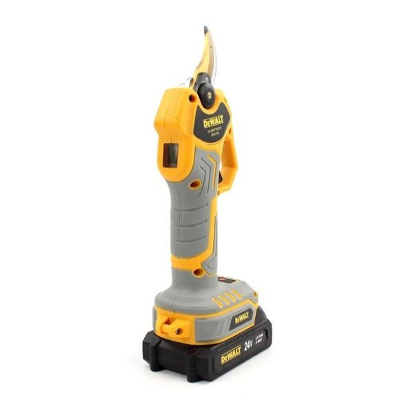 Аккумуляторный секатор DeWalt DCMPP560P2 Digital (24V, 5AH). АКБ секатор Деволт с экраном 3463 фото