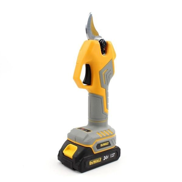 Аккумуляторный секатор DeWalt DCMPP560P2 Digital (24V, 5AH). АКБ секатор Деволт с экраном 3463 фото