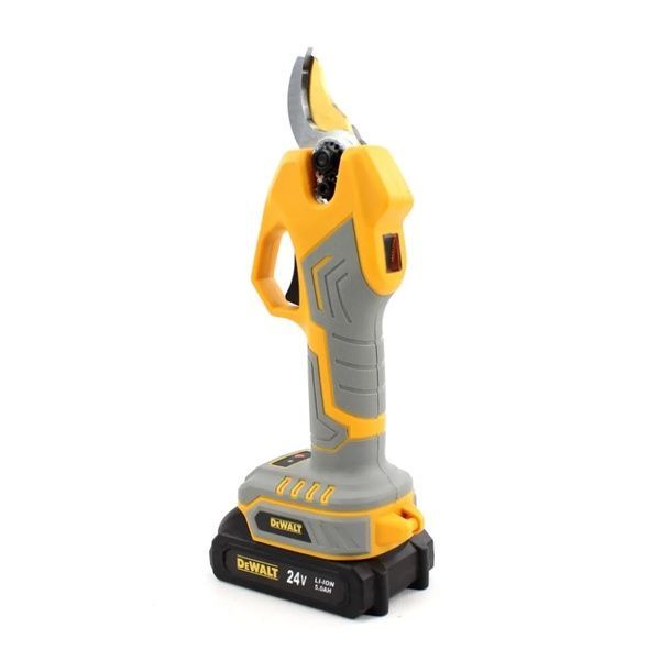 Аккумуляторный секатор DeWalt DCMPP560P2 Digital (24V, 5AH). АКБ секатор Деволт с экраном 3463 фото