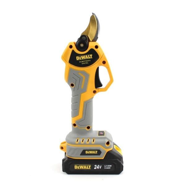 Аккумуляторный секатор DeWalt DCMPP560P2 Digital (24V, 5AH). АКБ секатор Деволт с экраном 3463 фото
