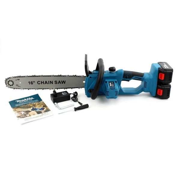 Аккумуляторная пила Makita DUC302Z LTX (40V, 6AH, шина 40см). АКБ пила с бесключевой натяжкой цепи DUC302Z фото