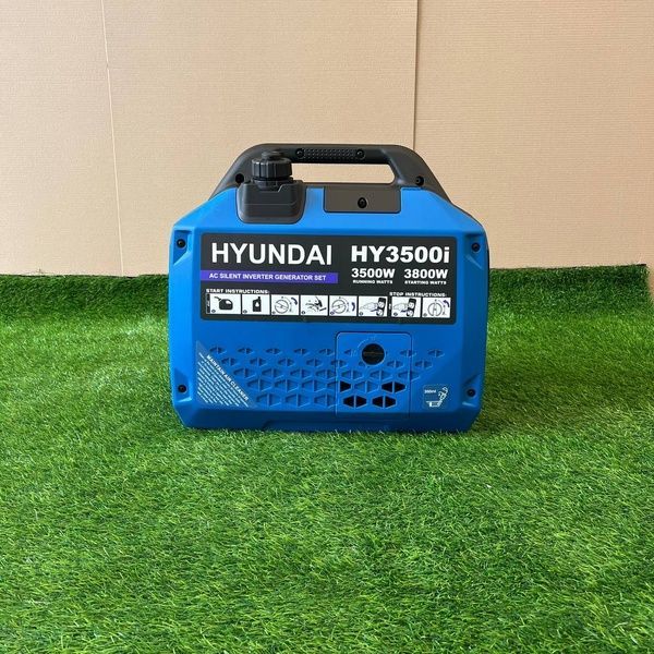 Инверторный бензиновый генератор HYUNDAI HY3500i (3.5/3.8 кВт), с медной обмоткой HY3500i (3.5-3.8 кВт) фото