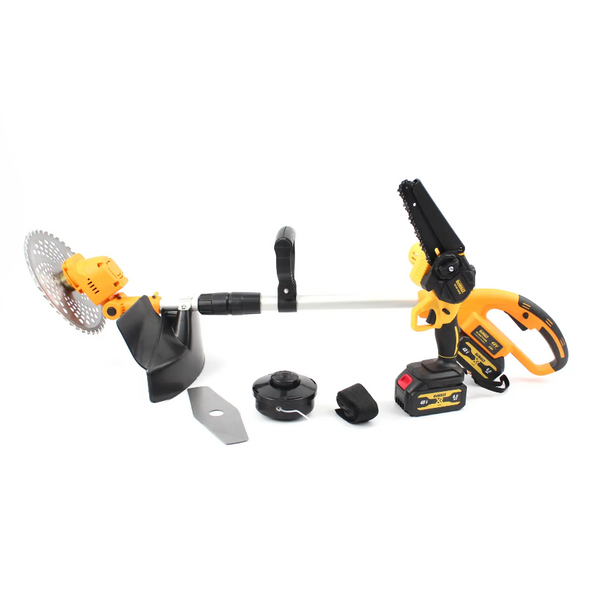 Акумуляторний набір 2в1 DeWalt 48V (тример DCMST156N + міні пила DCM160N) АКБ набір 2в1 Деволт набір D787-7689 фото