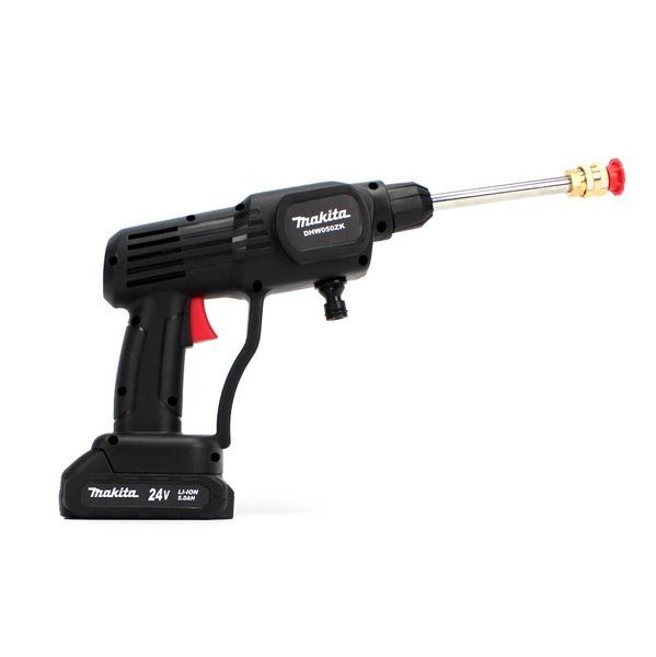 Аккумуляторная ручная мойка Makita DHW050ZK (24V, 5Ah, 26bar), АКБ мойка Макита DHW050ZK фото