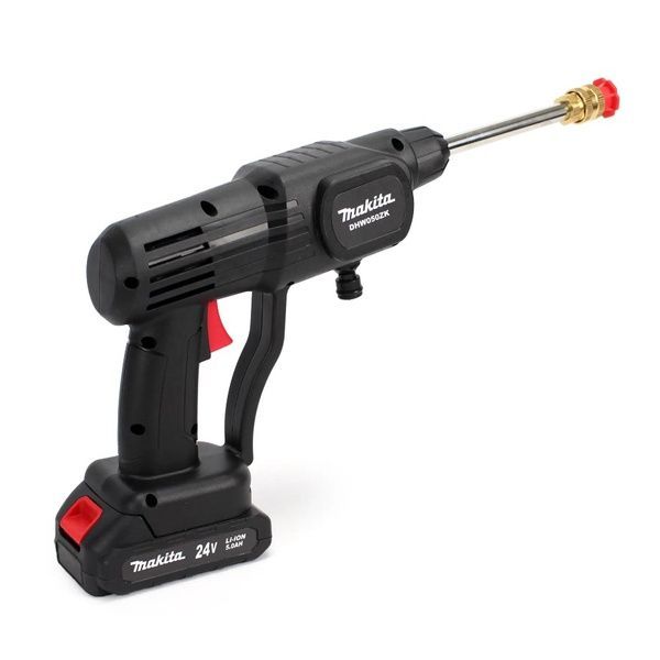 Аккумуляторная ручная мойка Makita DHW050ZK (24V, 5Ah, 26bar), АКБ мойка Макита DHW050ZK фото