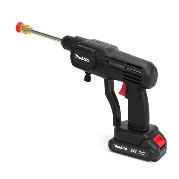 Аккумуляторная ручная мойка Makita DHW050ZK (24V, 5Ah, 26bar), АКБ мойка Макита DHW050ZK фото