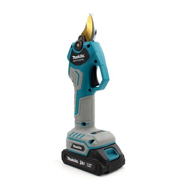 Акумуляторний секатор Makita DUP375 Digital (24V, 5AH). АКБ секатор Макіта з екраном DUP375 фото