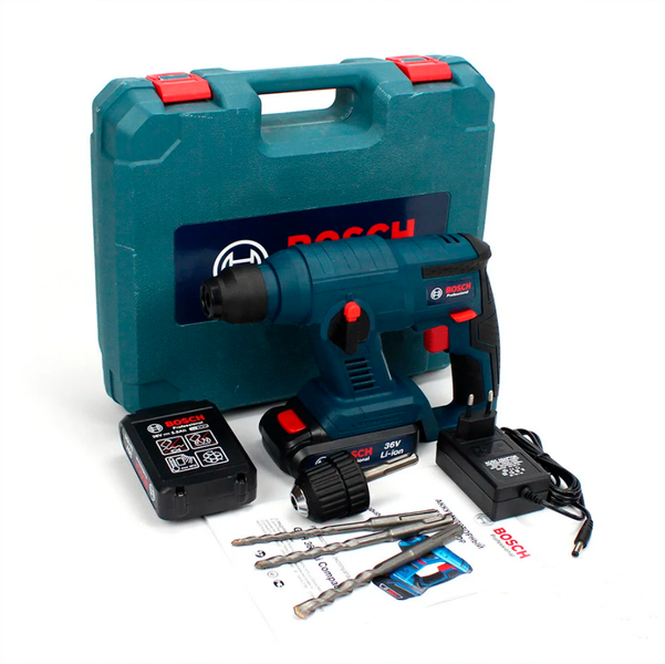 Акумуляторний перфоратор BOSCH GBH 36V-Li Compact (36V, 5AH) Професійний перфоратор Бош GBH 36V-Li фото