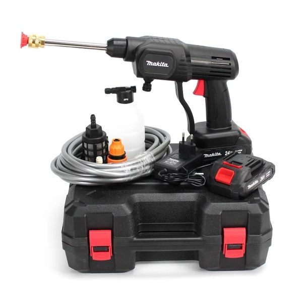 Аккумуляторная ручная мойка Makita DHW050ZK (24V, 5Ah, 26bar), АКБ мойка Макита DHW050ZK фото
