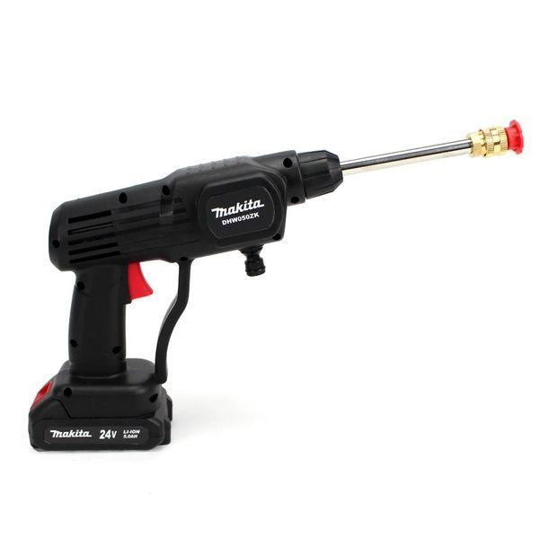 Аккумуляторная ручная мойка Makita DHW050ZK (24V, 5Ah, 26bar), АКБ мойка Макита DHW050ZK фото