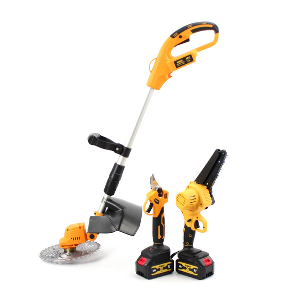 Акумуляторний набір 3в1 DeWalt 48V (тример DCMST156N + міні пила DCM160N + секатор DCMPP540P1) DW23-687 фото