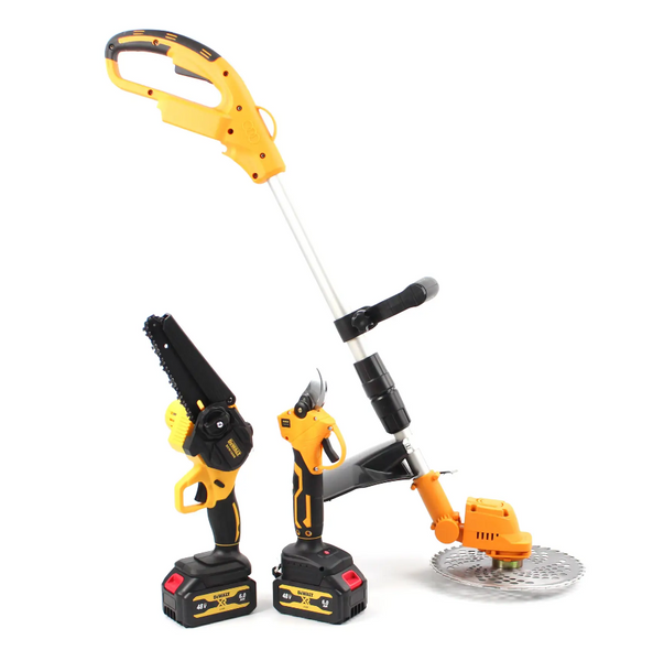 Акумуляторний набір 3в1 DeWalt 48V (тример DCMST156N + міні пила DCM160N + секатор DCMPP540P1) DW23-687 фото