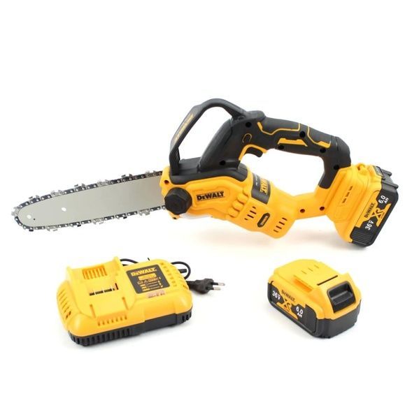 Аккумуляторная пила Dewalt DCS272N (36V, 6AH, шина 30 см) с автоматической смазкой цепи Деволт DCS272N фото