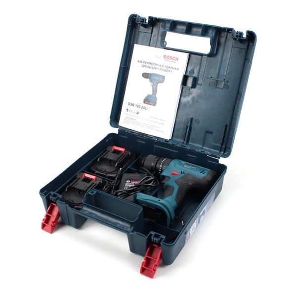 Ударний Шуруповерт акумуляторний Bosch Professional GSR 120 24V / 5Ah 1013 фото