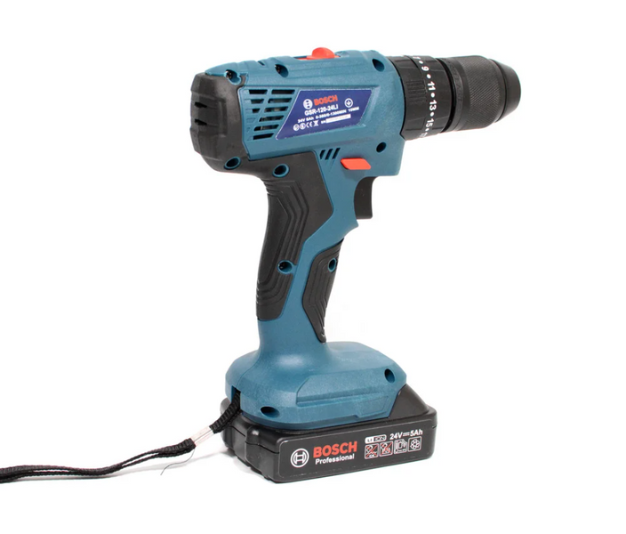 Ударний Шуруповерт акумуляторний Bosch Professional GSR 120 24V / 5Ah 1013 фото