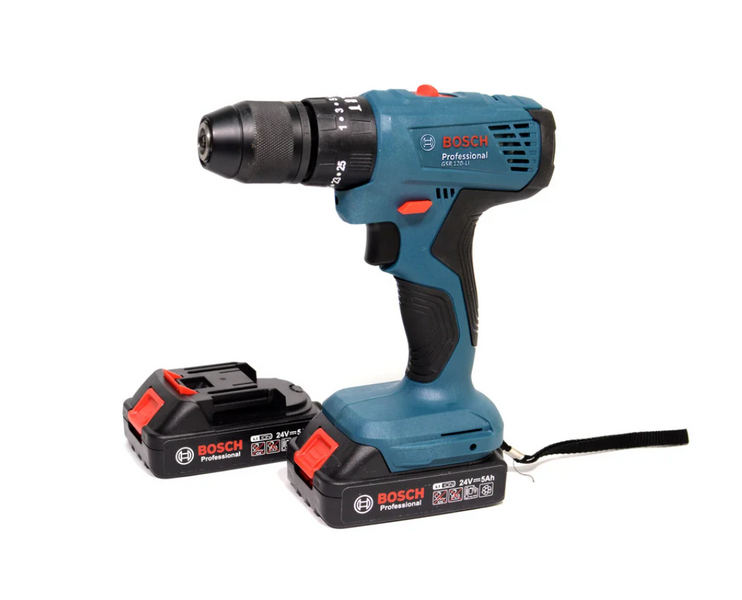 Ударний Шуруповерт акумуляторний Bosch Professional GSR 120 24V / 5Ah 1013 фото
