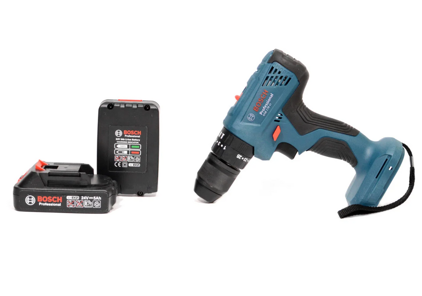 Ударний Шуруповерт акумуляторний Bosch Professional GSR 120 24V / 5Ah 1013 фото