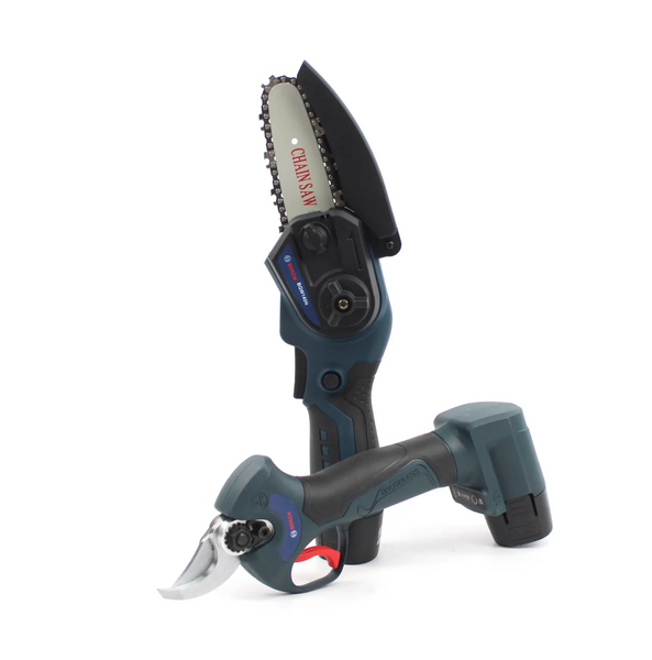 Аккумуляторный набор 2в1 Bosch (мини-пила BGW140N + секатор ProPruner ) АКБ набор 2в1 Бош B23-6872 фото